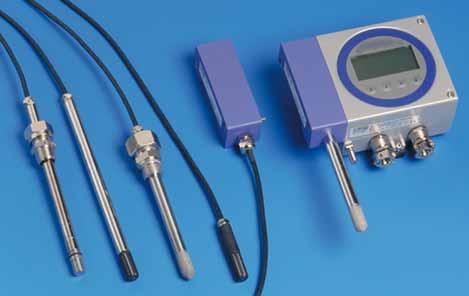 Data Sheet 907025 Page 1/12 Intrinsically Safe Industrial Measuring Probes for Humidity, Temperature, and Derived Variables The hygrothermal transducers measure the relative air humidity and