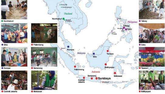 Expansion of Surabaya s experiences in other cities by IGES in collaboration with other