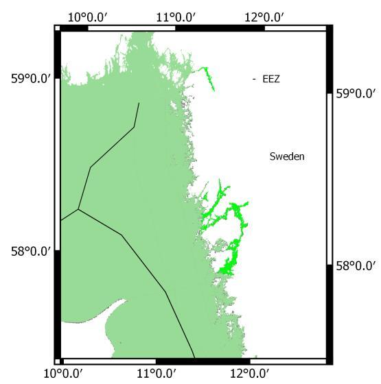ANNEX 4 4.4 Fjords on the west coast. Skagerrak. (2) Fjords on the west coast are deep basins with shallow sills at the entrance.