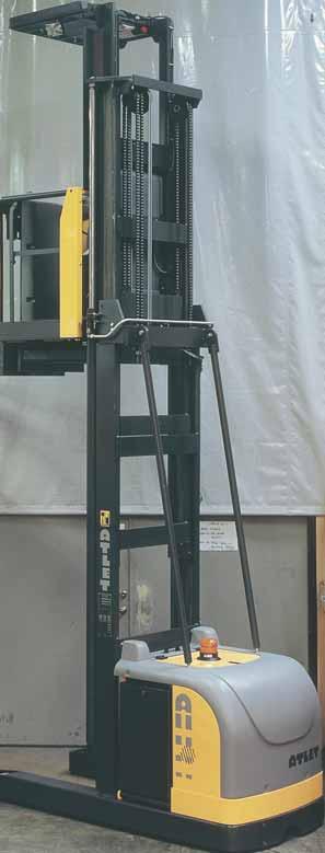 Platform height up to 7.5 metres. Safety gates are standard. ATLET ERGOPICKER OPM EFFECTIVE PICKING HEIGHT* 0 4.6 M LIFT HEIGHT 1.2 3 M OPH p to 6.