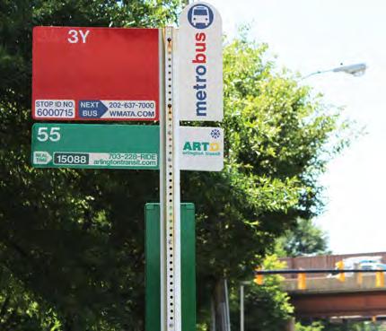 The route, which runs along Lee Highway, connects commuters to the East Falls Church and Rosslyn Metrorail stations.
