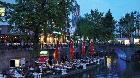 Utrecht is also very easily accessible by train from surrounding countries.