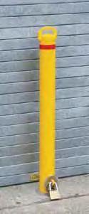 Bollards are as durable as fixed/bolted