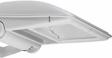 Suitable for exterior or covered (indoor) applications Variable lumen packages, one size body High efficacy, up to 128lm/W Excellent thermal management Cool-Zone feature, inherent to DW Windsor LED