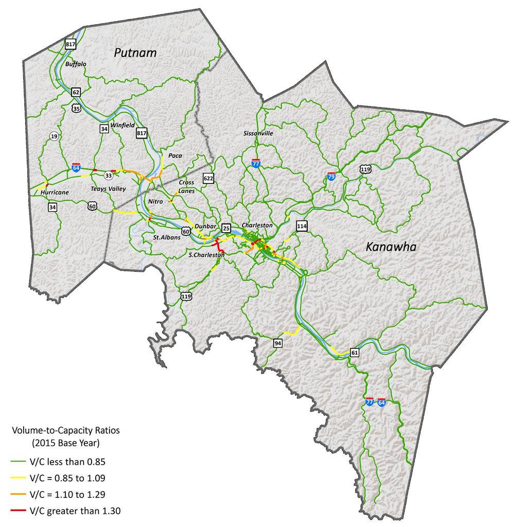 Regional Transportation Plan 2015 Congested
