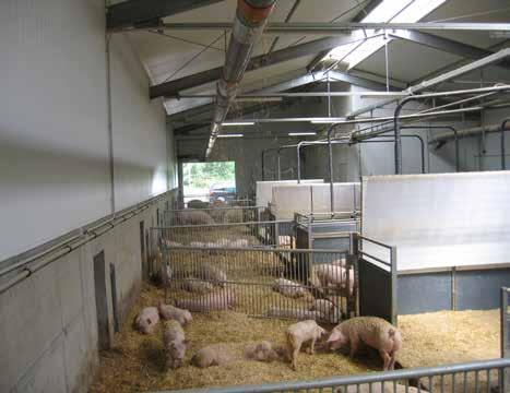 Healthy bedding and lower straw consumption!