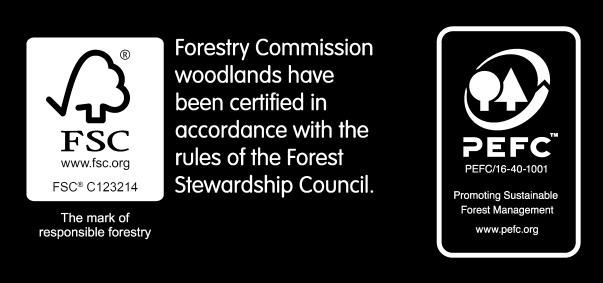 Eastridge Shelve and Lodge Hill Forest Plan West England Forest District Declaration by FC as an Operator.