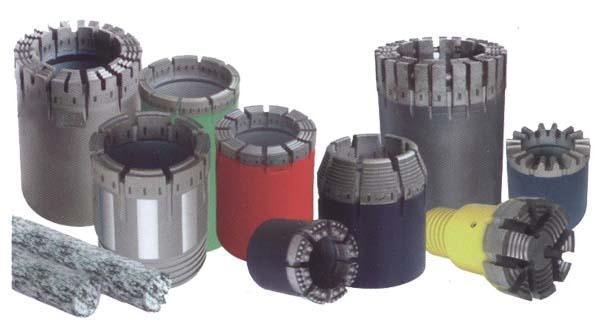 Core Bit Website: http://www.piodrilling.com Tungsten Carbide Core Bits For coring in soft formations only, clay, soft rocks etc.