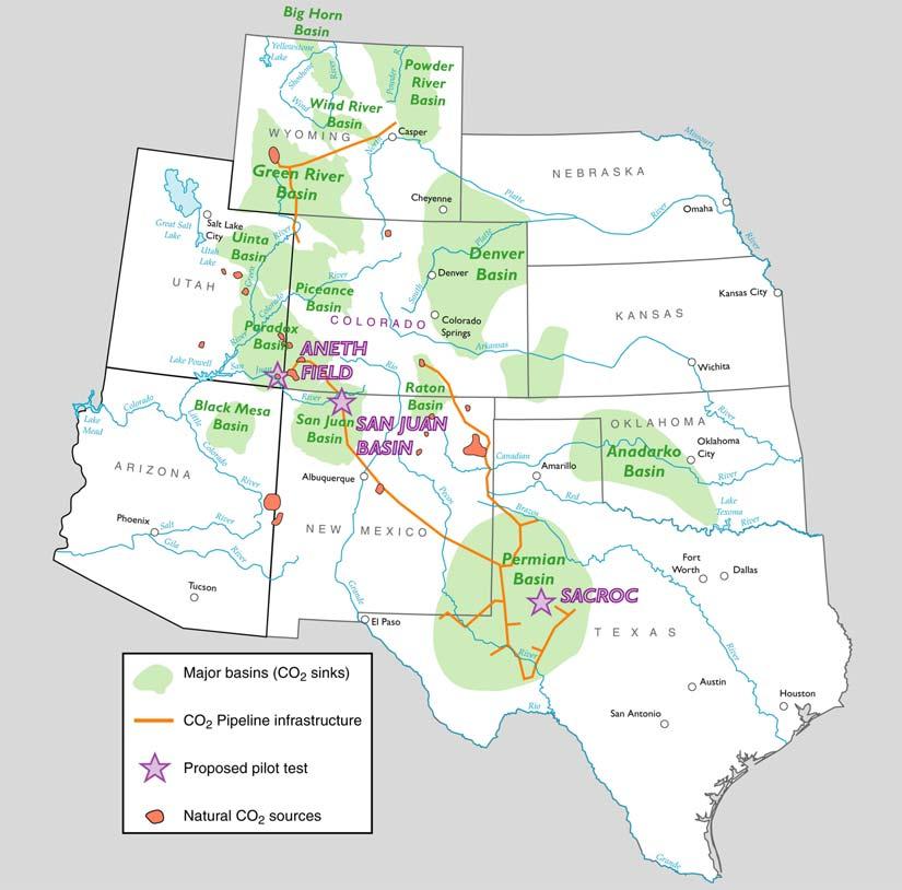 SWP Phase II Pilots Aneth Field with Navajo Nation, Resolute San Juan Basin Fairway with
