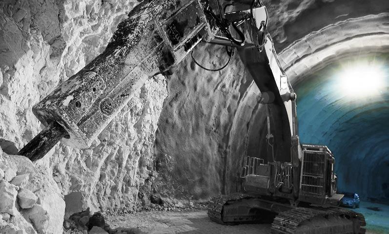 Reliable performance Breaking the way through Sandvik hydraulic hammers are reliable, low maintenance and easy-tofit.