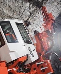 The Sandvik bolters supply premium safety in operations through their consistent, mechanized rock bolts installation, comfortable, sound- and dust-proof cabins, and easily accessible