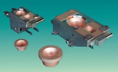 Focused electron beam source Single crucible or several crucibles in a linear or revolving indexer.