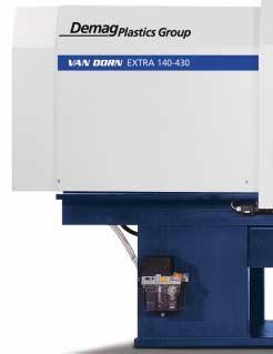 The Van Dorn EXTRA is a comprehensive performance package of field-proven standard components for userfriendly solutions: From the high-precision clamp and injection unit through the