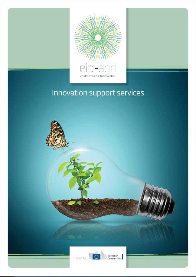 Innovation Support Services Rural development programmes offer: Innovation networking under the National Rural Network (set up or contract innovation brokerage services)