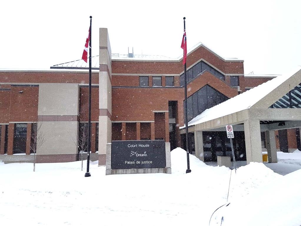 Introduction Four-storey provincial courthouse building (53 ft.