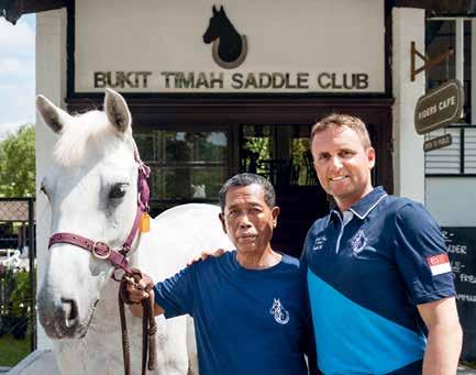 The Bukit Timah Saddle Club tucked away in the old Turf Club grounds off Eng Neo Avenue has a retirement age of 65, three years more than the statutory retirement age of 62.