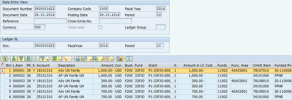 Note that the accounting entry below shows a