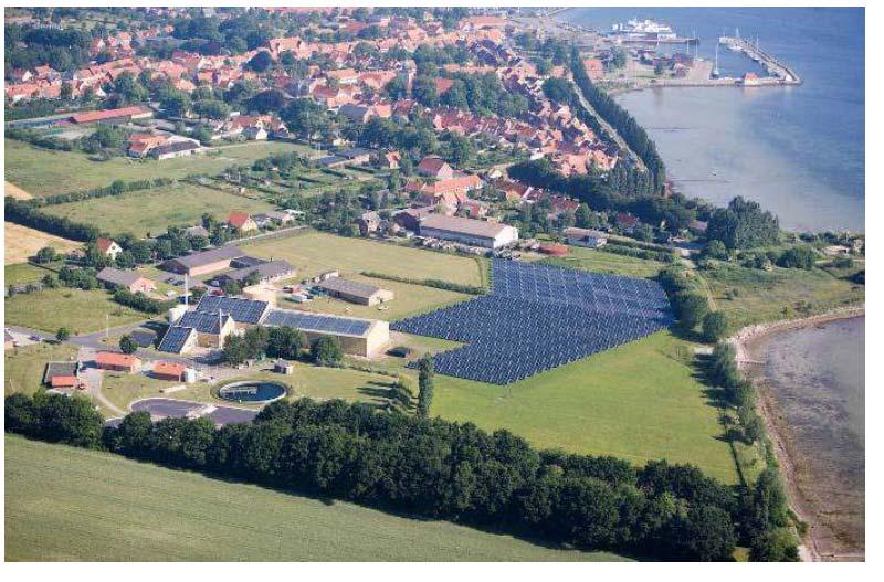Ærø Today 28,000 m2 solar panels (over 4m2/person) 12MW installed wind Produce 40GWh/year Consume 32GWh/year Export 8 GWh/year 3 RE District Heating (60%