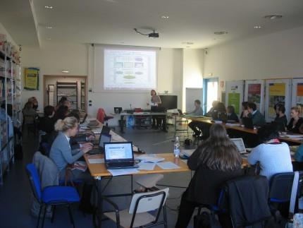 Transnational UGB project meeting in Padova The first transnational meeting of UGB project took place in Padova, between the 14 th and 16 th of november, hosted at Informambiente offices of the