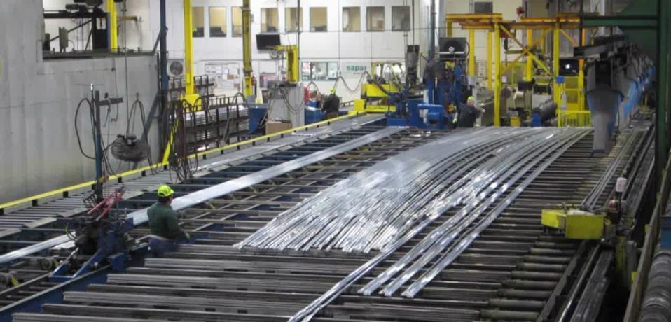 Dimensional Considerations Lineals are typically 25 50 meters in length as extruded Process and quench cause