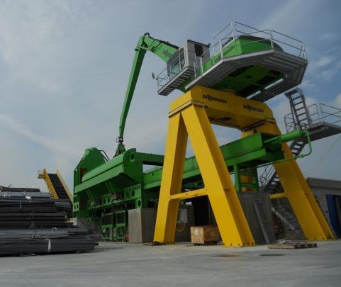 single-unit machines at both scrap recyclers and steelmakers Shredder