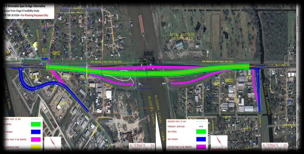 LA Hwy 23 Belle Chasse Tunnel Replacement Plaquemines Parish, Louisiana Replace Belle