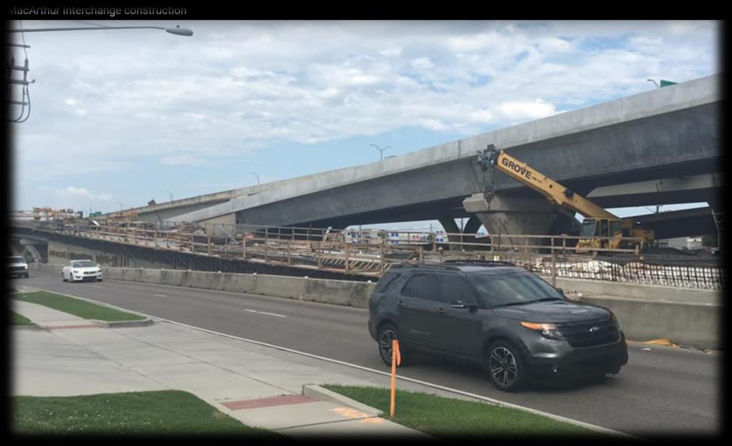 MacArthur Interchange Completion PH 2 Jefferson Parish, Louisiana Relocate EB Exit Ramp at Manhattan Blvd Construct New Entry Ramp at Peters Rd/LA 3017 Reduce Traffic Congestion Increase Traffic