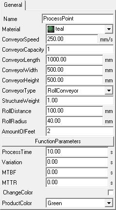 Weight parameters can all be changed on the parameter tab page.