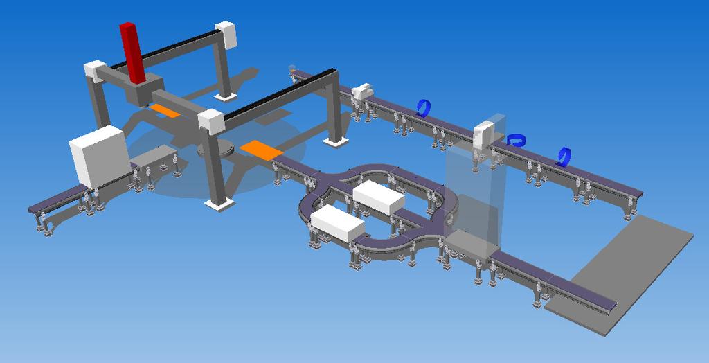 standard component library manual 5/21 Packing LINE 9 1 2 5 8 7 6 The Packing Line uses multiple product bundlers to collect goods into a final delivery package.. 2... 5. 6. 7. 8. 9. A ComponentCreator feeds product into the packing line.