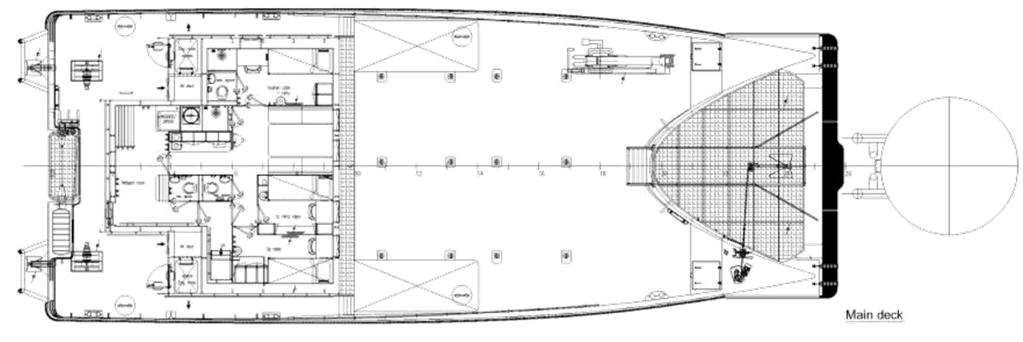 TECHNICAL SPECIFICATION MAIN DECK Diving / rescue