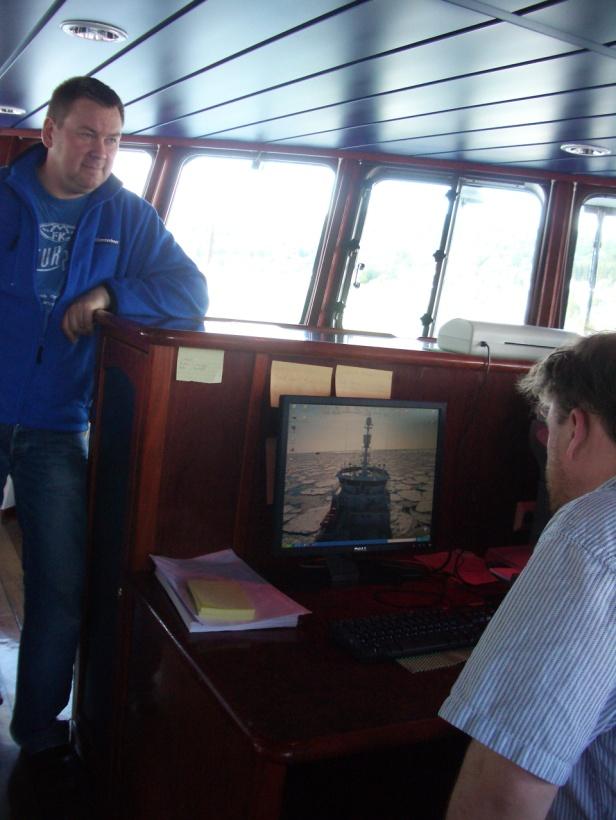 Software for documenting trip and onboard production is WinCatch.