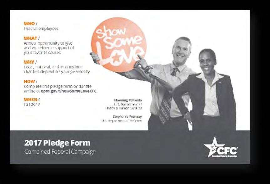 Paper Pledge Forms Paper pledge forms should