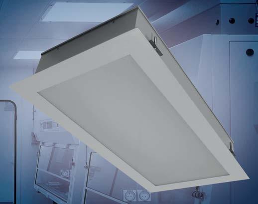 46 Ultratech Data Sheets Cleanroom Light Fittings Everest Luminaire The Astra EVEREST luminaire is specifically designed for use in cleanrooms and clean areas such as in the pharmaceutical, food,
