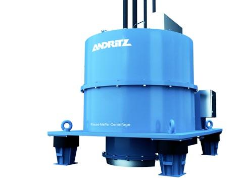 Top performance in gypsum dewatering In response to the industry s request for an efficient dewatering solution, ANDRITZ has been serving its customers for many years with extensive centrifugal