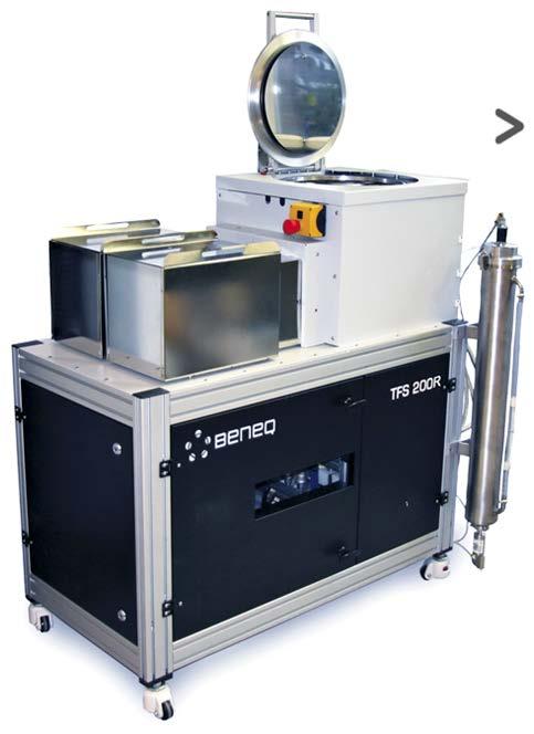 Continuous ALD Processing in Vacuum Commercially Available TMA Purge Rotating
