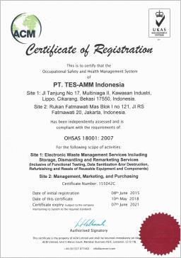 Certifications ISO 9001-2015