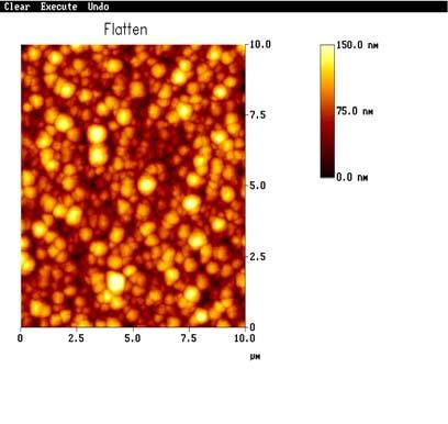 48 PANICH, N. et al. Surface Roughness Figure 3 shows typical AFM images taken from the conventional TiB 2 coating (sample 1) and multilayer coating (sample 3).
