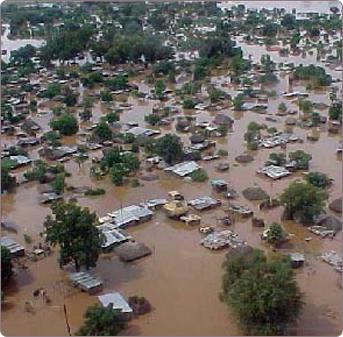 variations in water resources resulting in severity in floods and drought like situations.