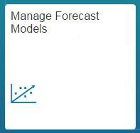Create a New Forecast Model for Demand Sensing Set up a new forecast model for the demand sensing algorithm via the Manage Forecast