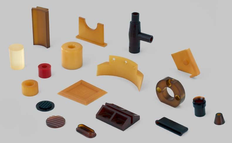 With comparable elasticity, they are considerably more resistant to tear and permit substantially longer service lives and higher loads in their application areas where high abrasive