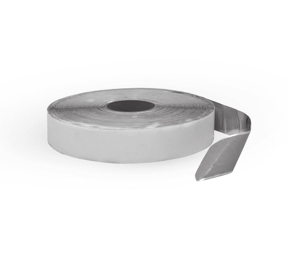 Sealing tapes TALT Butyl Rubber Aluminum Foil Tape TALT is an 40micron PET film laminated aluminum foil as the backing, combine with 1mm thick butyl rubber adhesive and protected by easy release