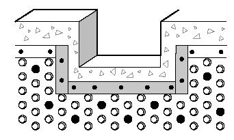 Windows For windows or other openings in the foundation, cut the membrane 2 to 4 inches (5 to 10 cm) back from the edge.