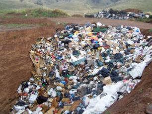 Landfill is the least preferred option Large quantities of Greenhouse Gas emissions (food, bio waste) Waste of material and energy resources