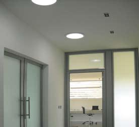 Internal lighting Almeco offices in Milan Daylighting system Almeco offices in Milan High efficiency T5 luminaire with Vega reflector Introduction Product structure The Bernburg PVD line Product