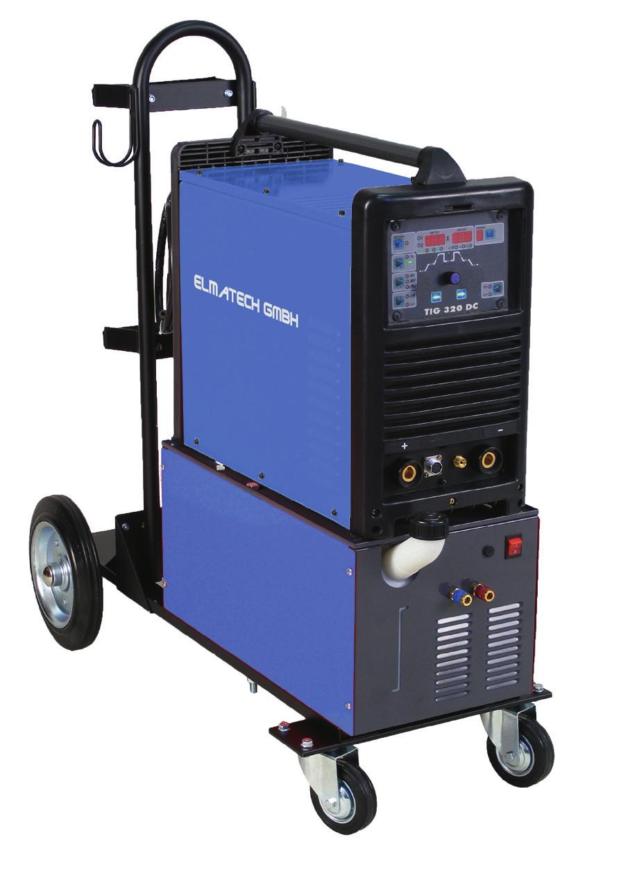Fastened on a carriage, you get a slightly mobile and flexible welding system for your business. High duty cycles guarantee solid working and a very good welding quality.