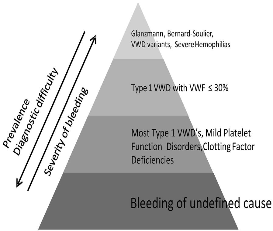 Bleeding Severity, Diagnostic Difficulty and Prevalence of