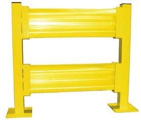 wall or complete surround Single or Double rail system Removable rails offer access to machinery