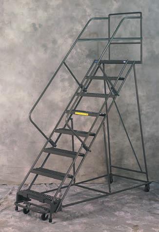 GILLIS LADDERS No one gives you more, or better, ways to take your operation to new heights. The ladder. It is one of those essential pieces of equipment in any material handling operation.