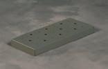grating for surest footing when area is slippery or not clean.