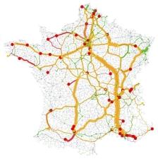 emissions 50% of volume shifted from road to rail Ballot É., B. Montreuil, R.